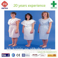 Disposable sleeveless examination gowns